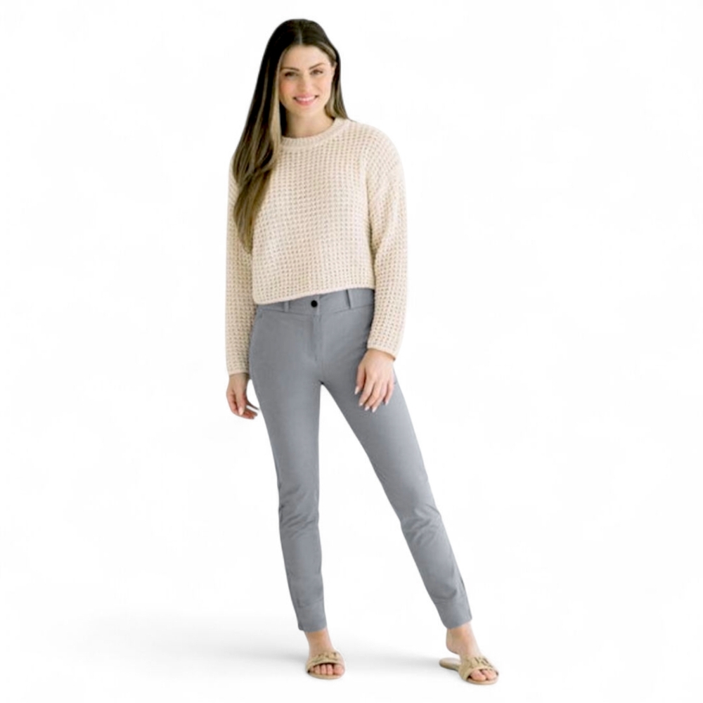 Abendroth Peggy Pant | Storm Grey | Golf Inspired Work Leisure | Sz 8‎ Women's